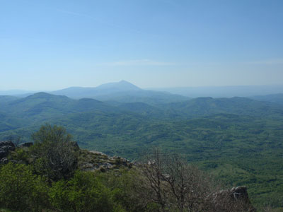 Look on Rtanj from Tupiznica